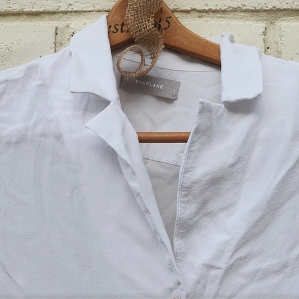 Everlane white size 2 blouse